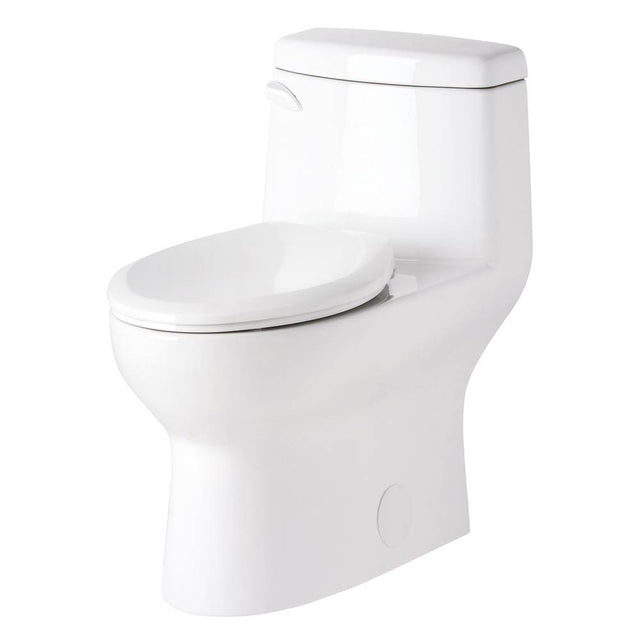 Gerber Plumbing - Avalanche CT 1.28gpf One-Piece Toilet ADA Elongated 12'' Rough-In White - White