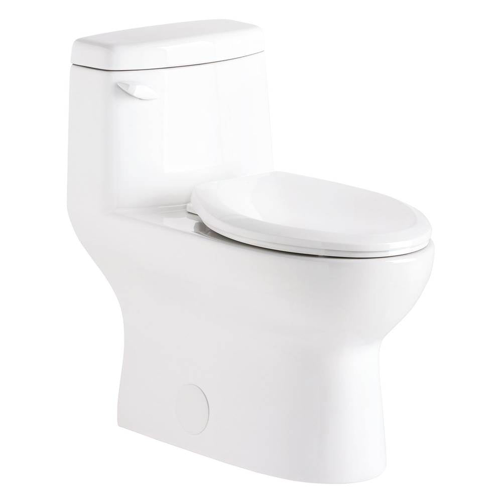 Avalanche CT 1.28gpf One-Piece Toilet ADA Elongated 12'' Rough-In White