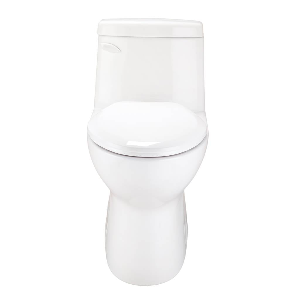 Avalanche CT 1.28gpf One-Piece Toilet ADA Elongated 12'' Rough-In White