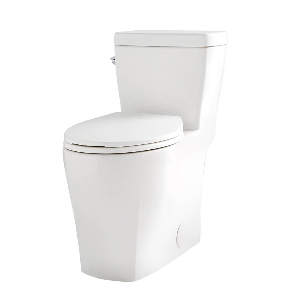 Gerber Plumbing - Lemora 1.28gpf 1pc ADA Elongated CT Toilet 12'' Rough-In White - White