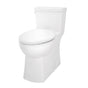 Gerber Plumbing - Burr Ridge 1.28gpf ADA EL 1pc CT Toilet 12'' Rough-In White - White