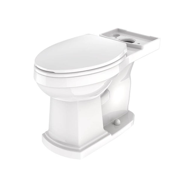 Gerber Plumbing - Hinsdale 1.28gpf ADA Elongated Simple CT Bowl White - White