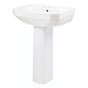 Gerber Plumbing - Viper Petite 4''CC Ped Lav Combo: G0013564 Lav w/ G0029834 Ped White - White