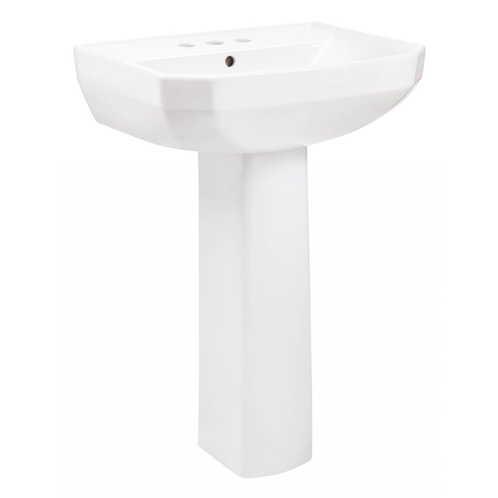 Viper Petite 4''CC Ped Lav Combo: G0013564 Lav w/ G0029834 Ped White