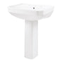Gerber Plumbing - Viper Standard 8''CC Ped Lav Combo: G0013569 Lav w/ G0029834 Ped White - White