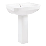 Viper Standard 8''CC Ped Lav Combo: G0013569 Lav w/ G0029834 Ped White