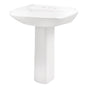 Gerber Plumbing - Avalanche Standard 4''CC Ped Lav Combo: G0013595 Lav w/ G0029834 Ped White - White