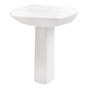 Gerber Plumbing - Avalanche Standard 8''CC Ped Lav Combo: G0013599 Lav w/ G0029834 Ped White - White