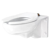 Gerber Plumbing - North Point 1.1/1.28/1.6gpf Elongated Wall Hung Top Spud Bowl 5 1/4'' or 7 1/4'' Vertical Rough-In White - White