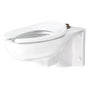 Gerber Plumbing - North Point 1.1/1.28/1.6gpf Elongated Wall Hung Top Spud Bowl 5 1/4'' or 7 1/4'' Vertical Rough-In White - White