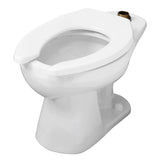 Gerber Plumbing - 1.1/1.28/1.6gpf Round Front Floor Mounted Top Spud Bowl 1-1/2'' Spud 10'' Rough-In White - White