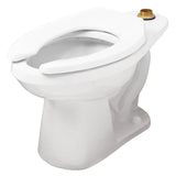 Gerber Plumbing - North Point 1.1/1.28/1.6gpf Elongated Floor Mounted Top Spud Bowl 10'' Rough-In White - White
