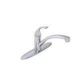 Gerber Plumbing - Viper 1H Kitchen Faucet w/out Spray & w/ Deck Plate 1.75gpm Chrome - Chrome