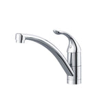 Gerber Plumbing - Viper 1H Kitchen Faucet w/out Spray & w/ Deck Plate 1.5gpm Chrome - Chrome