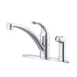 Gerber Plumbing - Viper 1H Kitchen Faucet w/ Spray on Deck 1.75gpm Aeration/2.2gpm Spray Chrome - Chrome