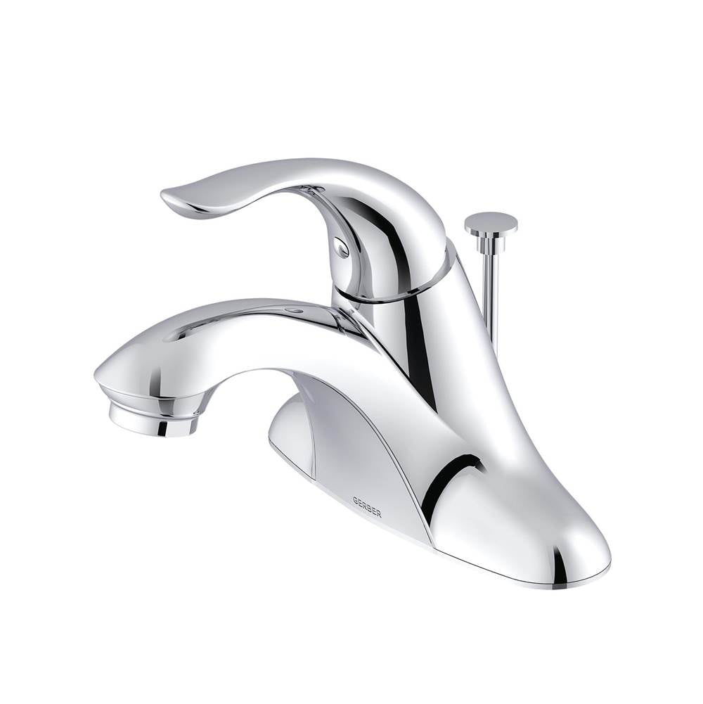 Gerber Plumbing - Viper 1H Lavatory Faucet w/ Metal Pop-Up Drain 1.2gpm Chrome - Chrome
