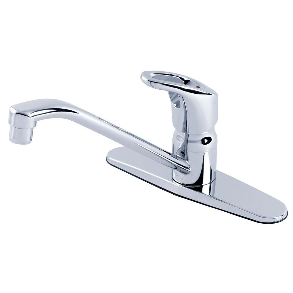 Gerber Plumbing - Gerber Hardwater 1H Kitchen Faucet w/ Loop Handles 1.75gpm Chrome - Chrome