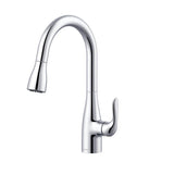 Gerber Plumbing - Viper 1H Pull-Down Kitchen Faucet w/ Deck Plate 1.75gpm Chrome - Chrome