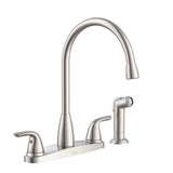 Viper 2H High Arc Kitchen Faucet w/ Spray 1.75gpm Stainless Steel