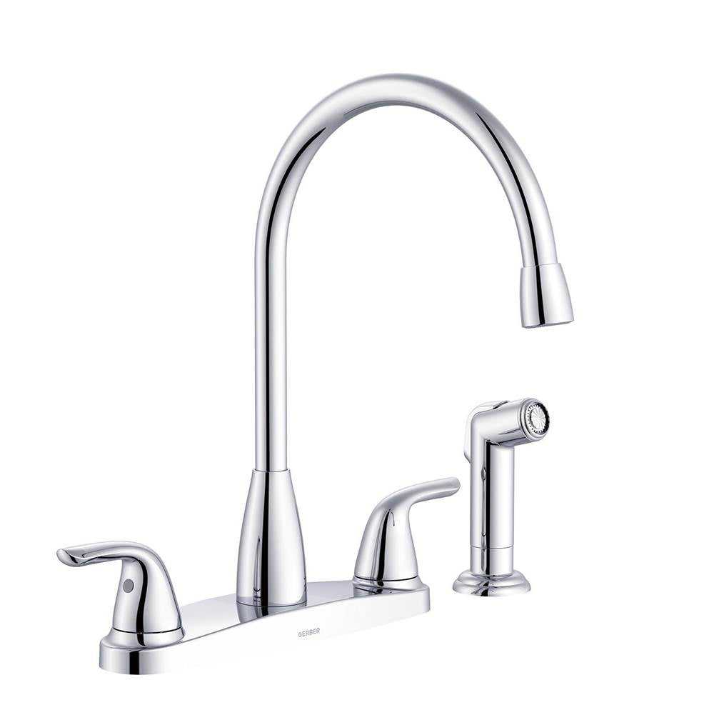 Viper 2H High Arc Kitchen Faucet w/ Spray 1.75gpm Chrome