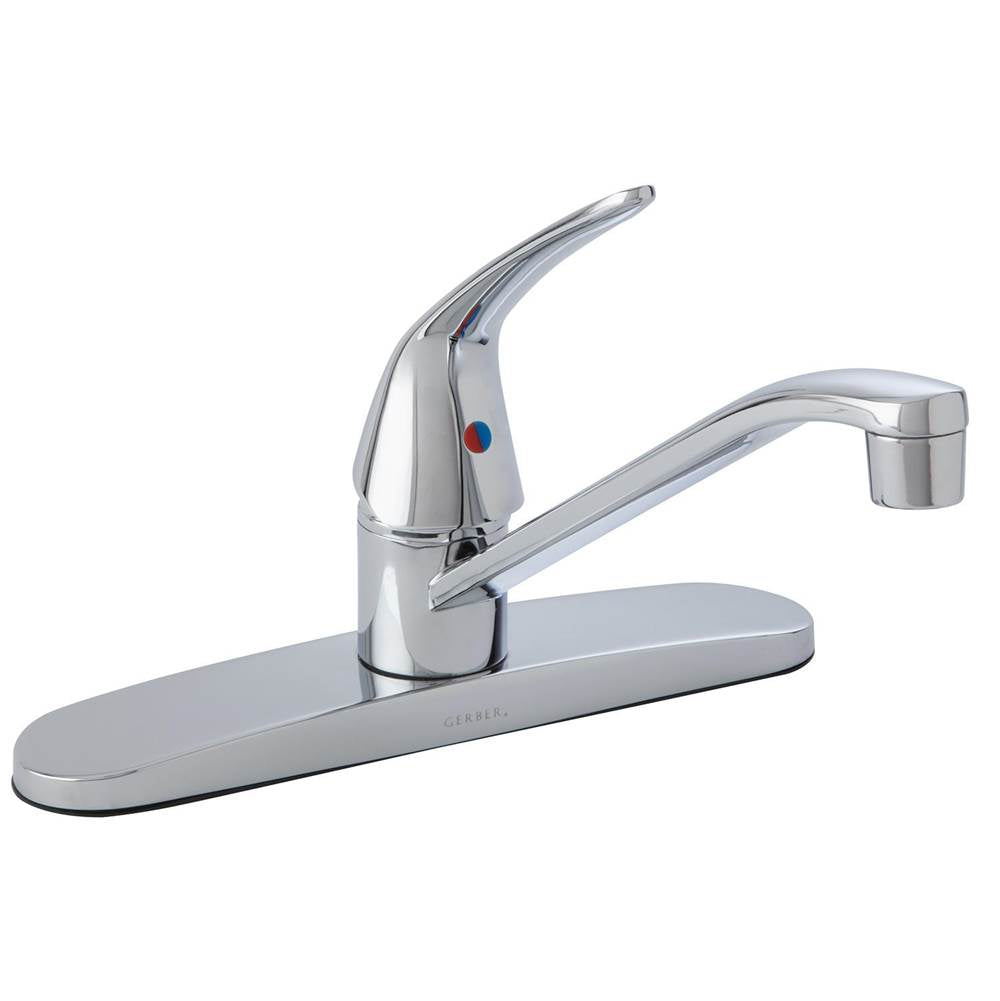 Maxwell SE 1H Kitchen Faucet w/out Spray & w/ Washerless Cartridge 1.75gpm Chrome