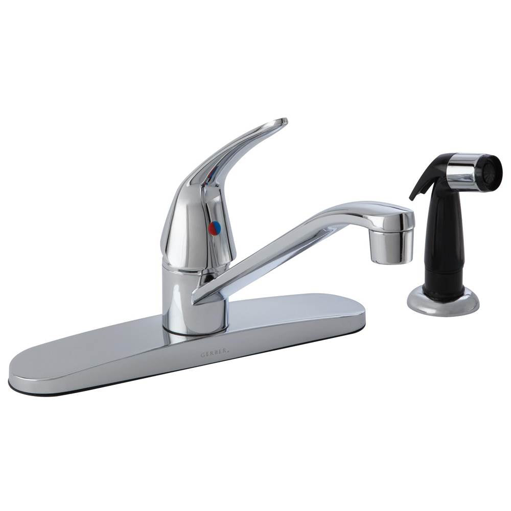Maxwell SE 1H Kitchen Faucet w/ Spray & w/ Washerless Cartridge 1.75gpm Chrome