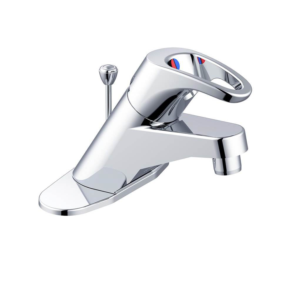 Gerber Hardwater 1H Lavatory Faucet w/ Metal Pop-Up Drain 1.2gpm Chrome