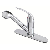 Gerber Plumbing - Maxwell SE 1H Pull-Out Kitchen Faucet w/ Washerless Cartridge 1.75gpm Chrome - Chrome
