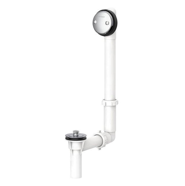 Gerber Plumbing - Gerber Classics PVC Drain in Shoe for Standard Tub with Retaining Ring Chrome - Chrome