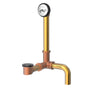 Gerber Plumbing - Gerber Classics Pop-up Side Outlet 20 Gauge Drain for Standard Tub with Brass Nuts Chrome - Chrome