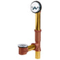 Gerber Plumbing - Gerber Classics Trip Lever 20 Gauge Drain for Standard Tub with 2 Inch Longer Shoe Tube Chrome - Chrome