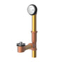Gerber Plumbing - Gerber Classics Lift & Turn Drain for Standard Tub with Retaining Ring Chrome - Chrome