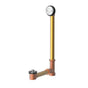 Gerber Plumbing - Gerber Classics Lift & Turn Drain for Roman Tub with Female Outlet Tee and ''Clean Out Here'' Chrome - Chrome