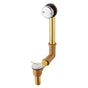 Gerber Plumbing - Gerber Classics Chain & Stopper Drain in Shoe for Standard Tub Chrome - Chrome