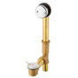 Gerber Plumbing - Gerber Classics Chain & Stopper Drain for Standard Tub Chrome - Chrome