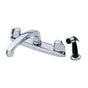 Gerber Plumbing - Gerber Classics 2H Kitchen Faucet Deck Plate Mounted w/ Spray 1.75gpm Chrome - Chrome