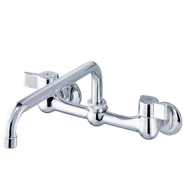 Gerber Plumbing - Gerber Classics 2H Wall Mount Kitchen Faucet w/ 8'' Spout 1.75gpm Chrome - Chrome