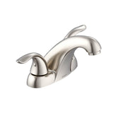 Viper 2H Centerset Lavatory Faucet w/ 50/50 Touch Down Drain 1.2gpm Chrome