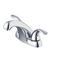 Gerber Plumbing - Viper 2H Centerset Lavatory Faucet w/ 50/50 Touch Down Drain 1.2gpm Chrome - Chrome