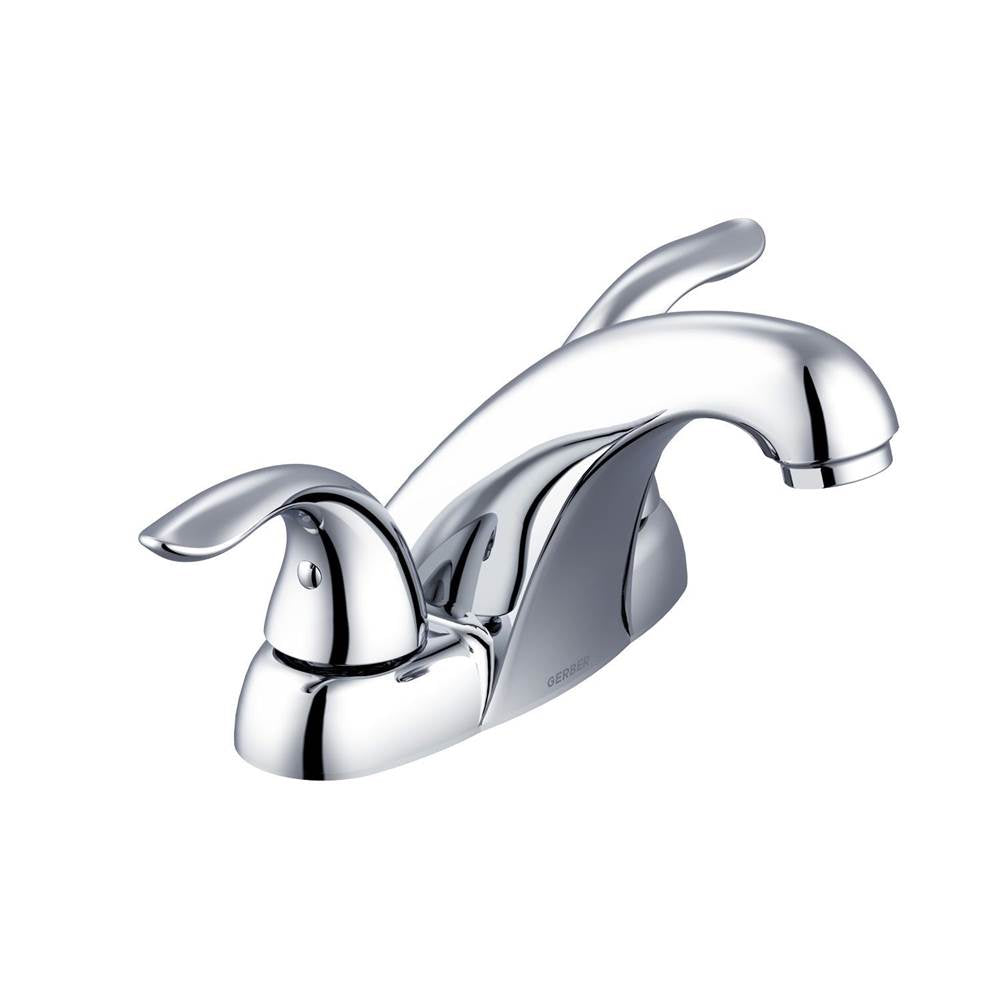 Viper 2H Centerset Lavatory Faucet w/ 50/50 Touch Down Drain 1.2gpm Chrome