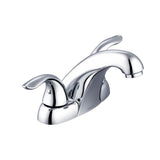 Viper 2H Centerset Lavatory Faucet w/ 50/50 Touch Down Drain 1.2gpm Chrome