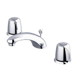 Gerber Plumbing - Gerber Classics 2H Lavatory Faucet w/ Metal Handles & Metal Pop-Up Drain w/ Flex Connections 1.2gpm Chrome - Chrome