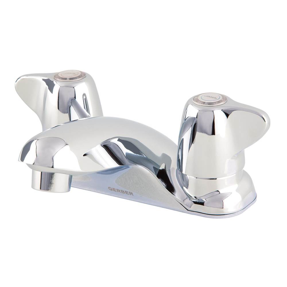 Gerber Plumbing - Maxwell 2H Centerset Lavatory Faucet Less Drain 1.2gpm Chrome - Chrome