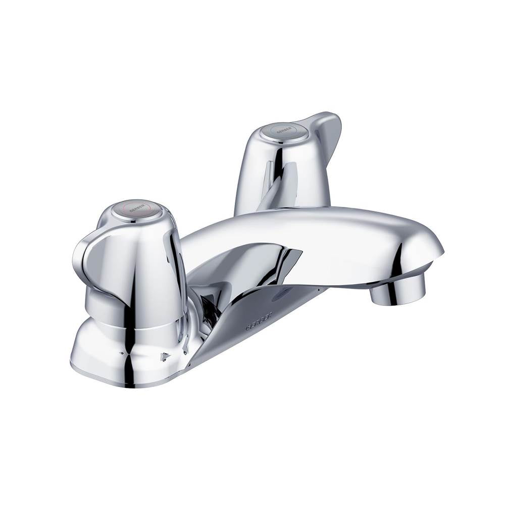 Maxwell 2H Centerset Lavatory Faucet Less Drain 1.2gpm Chrome