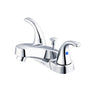 Gerber Plumbing - Maxwell SE 2H Centerset Lavatory Faucet w/ Metal Lever Handles & 50/50 Pop-Up Drain 1.2gpm Chrome - Chrome