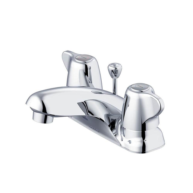 Gerber Plumbing - Maxwell 2H Centerset Lavatory Faucet w/ Metal Pop-Up Drain 1.2gpm Chrome - Chrome