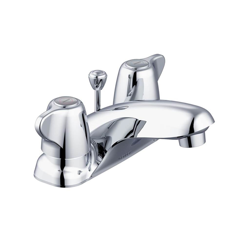 Maxwell 2H Centerset Lavatory Faucet w/ 50/50 Pop-Up Drain 1.2gpm Chrome