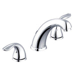 Viper 2H Widespread Lavatory Faucet w/ 50/50 Touch Down Drain 1.2gpm Chrome