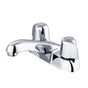 Gerber Plumbing - Gerber Classics Two Metal Handle Centerset Lavatory Faucet with Chain Stay 1.2gpm Chrome - Chrome