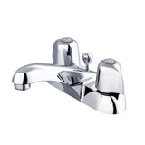 Gerber Plumbing - Gerber Classics 2H Centerset Lavatory Faucet w/ Metal handles w/ Pop-Up Hole & Stay 1.2gpm Chrome - Chrome